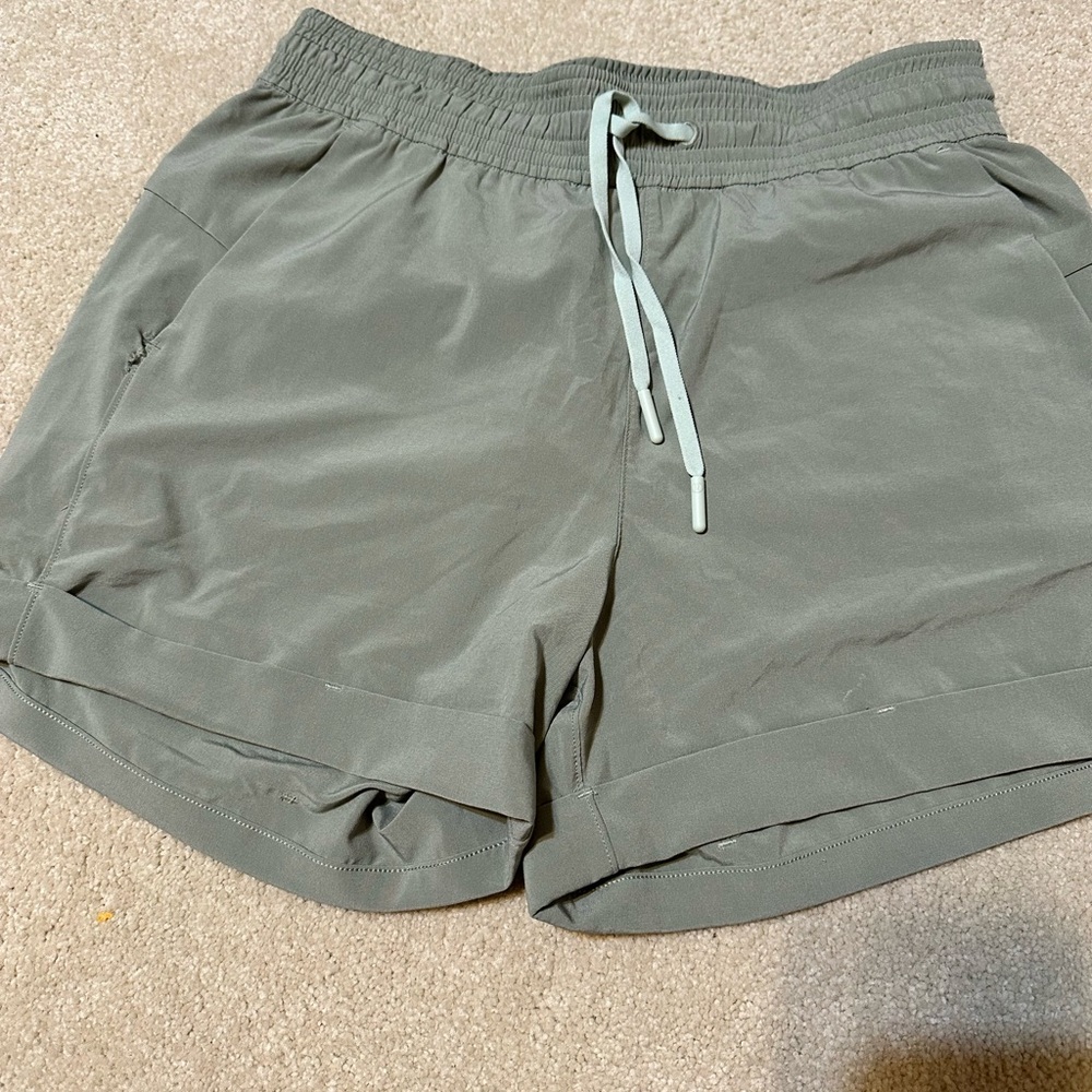 Stylish Gray Athletic Shorts